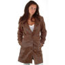 LEATHER TRENCH COAT LADIES and#39;VINTAGE FINISH 44Gand39;