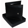 A W Rust LEATHER WALLET by ASHWOOD `258`