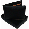 A W Rust MENS LEATHER WALLET by ASHWOOD `211`