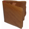 A W Rust MENS TAN LEATHER WALLET by ASHWOOD `010`