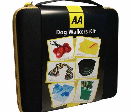 AA Car Essentials Dog Walkers Travel Kit Pets New PUB11368