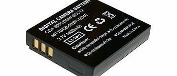 AAA Products High Capacity - Rechargeable Battery for Panasonic Lumix DMC-LX2 Digital Camera - AAA Products - 12 Month Warranty