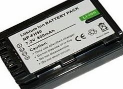 AAA Products High Capacity - Rechargeable battery for Sony DCR-DVD202E DVD Handycam Camcorder - AAA Products - 12 Month Warranty