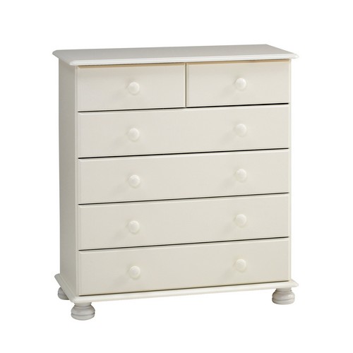 Aarhus White Painted Chest of Drawers 2 4