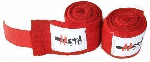 Aasta Hand Wraps Colour Red