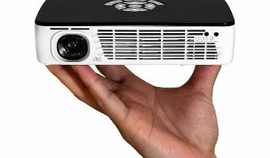 P300 LED Pico/Micro Projector with 60 Minute Battery Life, 300 Lumens, WXGA 1280x800 Resolution, Media Player, HDMI, 15,000 Hour LED Life