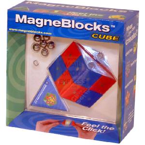 Magneblocks Cube Red Blue