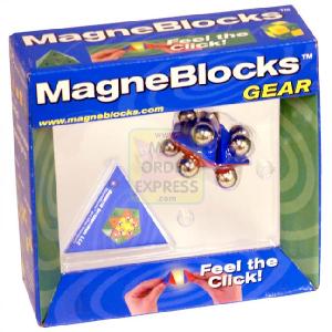 Magneblocks Gear Red Blue
