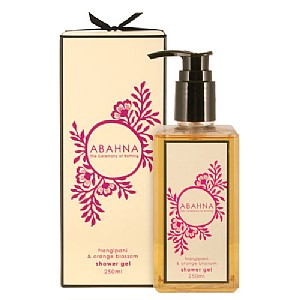 Abahna Frangipani and Orange Blossom Shower Gel 250ml