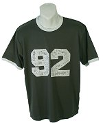 & Fitch 92 Logo T/Shirt Dark Olive Size Medium