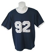 Abercrombie & Fitch 92 Logo T/Shirt Navy Size Medium