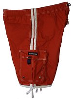 & Fitch Lake George Board Shorts Red Size Large