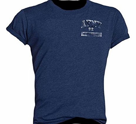 Abercrombie Mens Woodsfall Trail Tee T Shirt T-Shirt, Size M, Dark Blue (612319813)