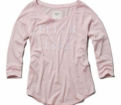 Womens / Girls Designer Long Sleeve Cotton T-Shirt Pink Medium