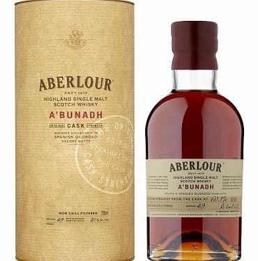 Aberlour Abunadh Speyside Single Malt Whisky