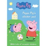 ABL Sticker Pad With Printed Page Scenes - Peppa Pig (1273PESAP)