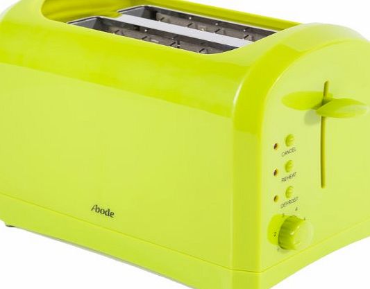 Abode G2SCPT3002G 2-slice Toaster Green