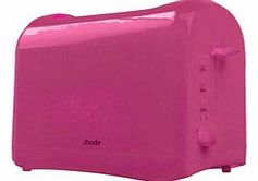 Abode G2SCPT3002P 2-slice Toaster Pink