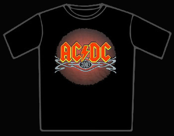 AC/DC 2003 Logo T-Shirt