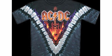 AC/DC Hells Bells Tiedye T-Shirt