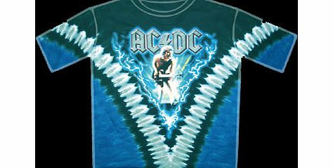 AC/DC Let There Be Rock Tiedye T-Shirt