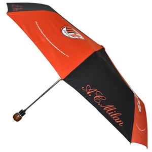 AC Milan  AC Milan Automatic Umbrella - Orange
