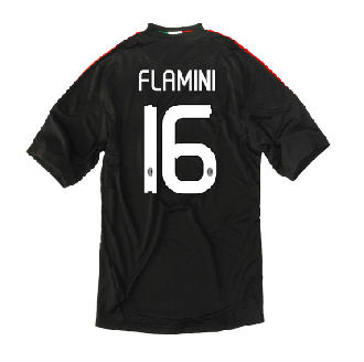 AC Milan Adidas 2010-11 AC Milan 3rd Shirt (Flamini 16)