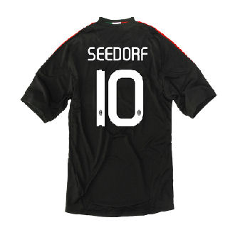 AC Milan Adidas 2010-11 AC Milan 3rd Shirt (Seedorf 10)