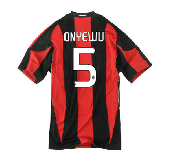 Adidas 2010-11 AC Milan Home Shirt (Onyewu 5)