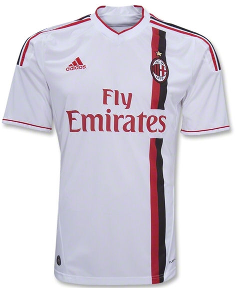 AC Milan Adidas 2011-12 AC Milan Adidas Away Football Shirt (Kids)