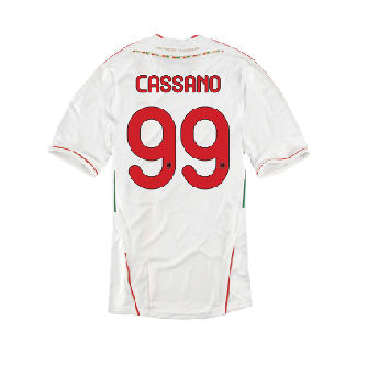 Adidas 2011-12 AC Milan Away Shirt (Cassano 99)
