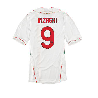 AC Milan Adidas 2011-12 AC Milan Away Shirt (Inzaghi 9)