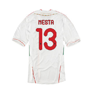 Adidas 2011-12 AC Milan Away Shirt (Nesta 13)