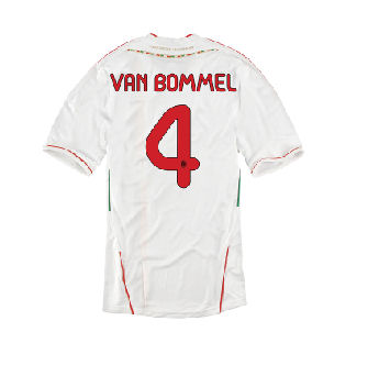 AC Milan Adidas 2011-12 AC Milan Away Shirt (Van Bommel 4)
