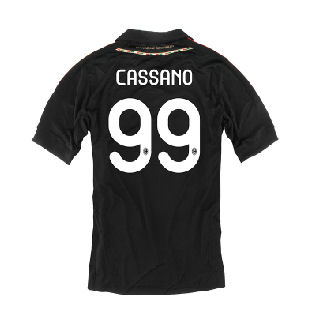 Adidas 2011-12 AC Milan Third Shirt (Cassano 99)