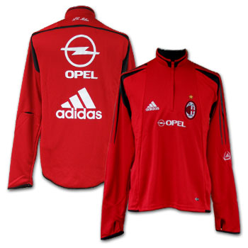 Adidas AC Milan Training Jacket - red 04/05