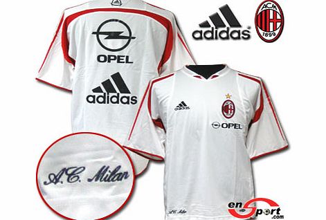 Adidas AC Milan Training Shirt - white 04/05