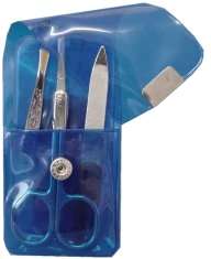 Accessories Manicure Kit with Scissors- Tweezers and Nail File