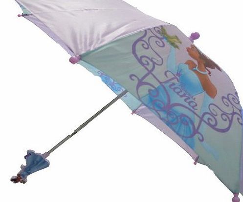 AccessoWear Disney Princess Frog Girls Purple Umbrella
