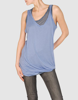 ACCIAIO TOPWEAR Sleeveless t-shirts WOMEN on YOOX.COM