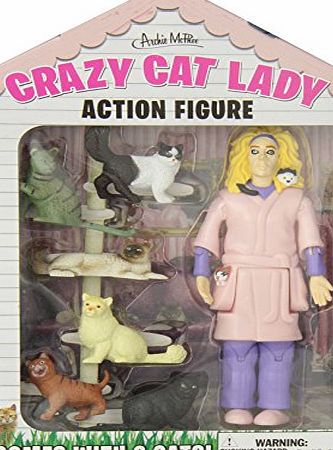 Accoutrements Crazy Cat Lady Action Figure