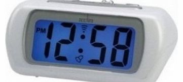 Acctim 12342 Auric Alarm Clock, White