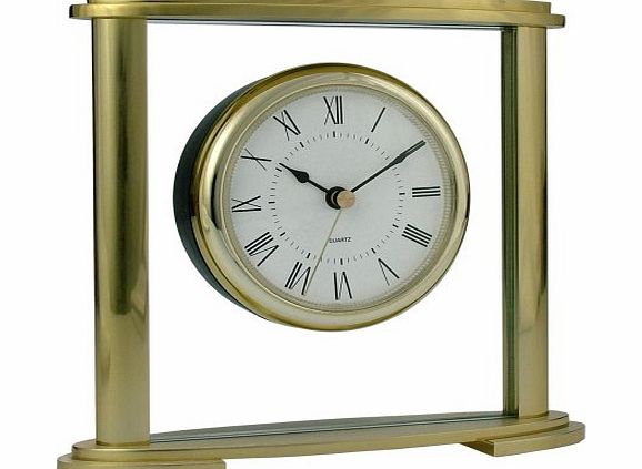 Acctim 36338 Colgrove Mantel Clock, Gold