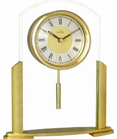 36528 Astwood Mantel Clock, Gold