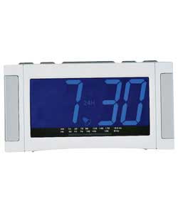 LED Autoset Alarm Clock with Radio