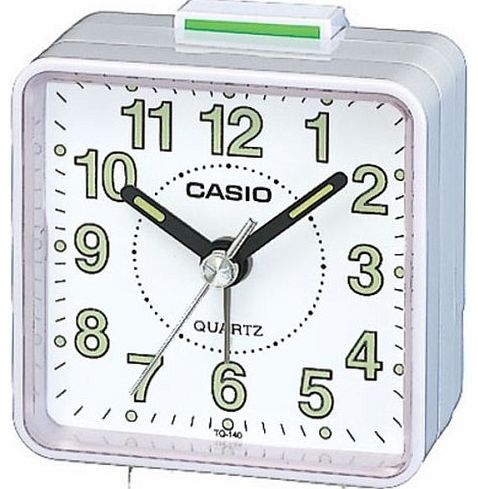 Acctim Sweeper Silver Light & Snooze Alarm Clock