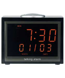 Talking Cube LED Alarm Clock