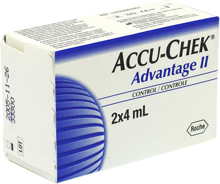 accu-chek Advantage II control solution