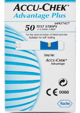 Accu-Chek Advantage Plus Glucose Test Strips