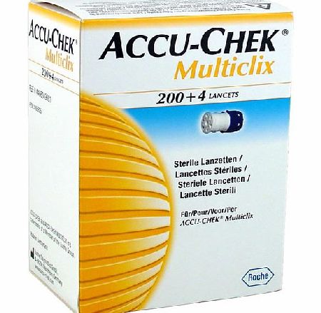 Multiclix 200-4 lancets